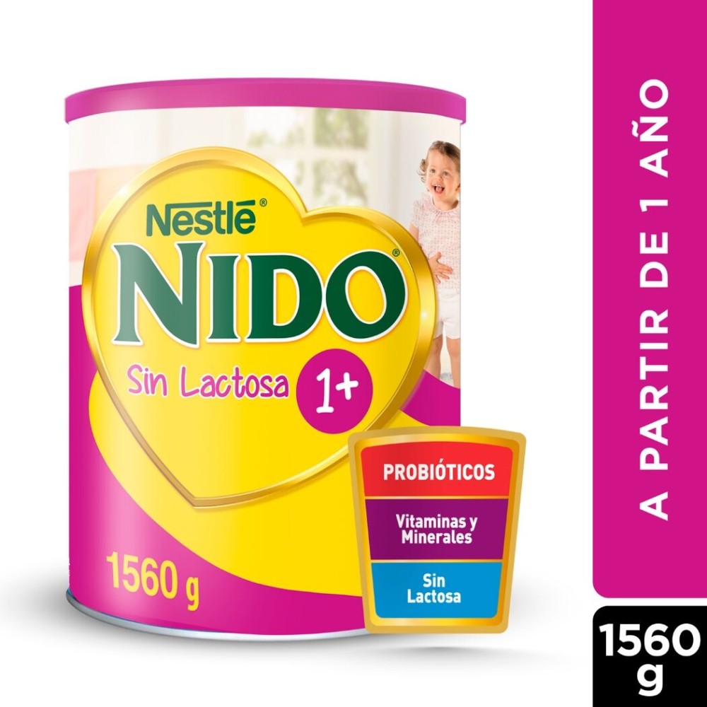 Fórmula Láctea Nido Etapa 1+ Sin Lactosa 1560g Fórmula Láctea Nido Etapa 1+ Sin Lactosa 1560g