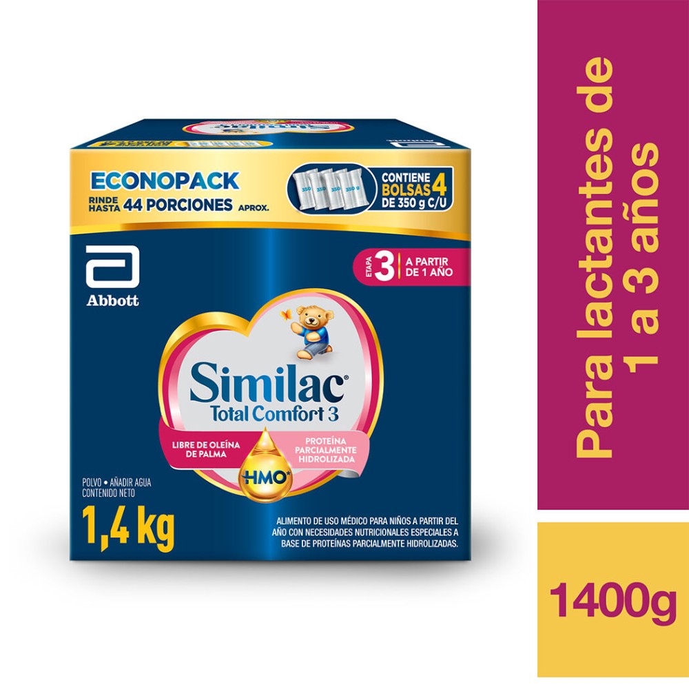 Similac Total Comfort 3 Bib 1400g Similac Total Comfort 3 Bib 1400g