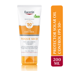 Protector Solar Corporal Oil Control Dry Touch Gel Crema 200ml