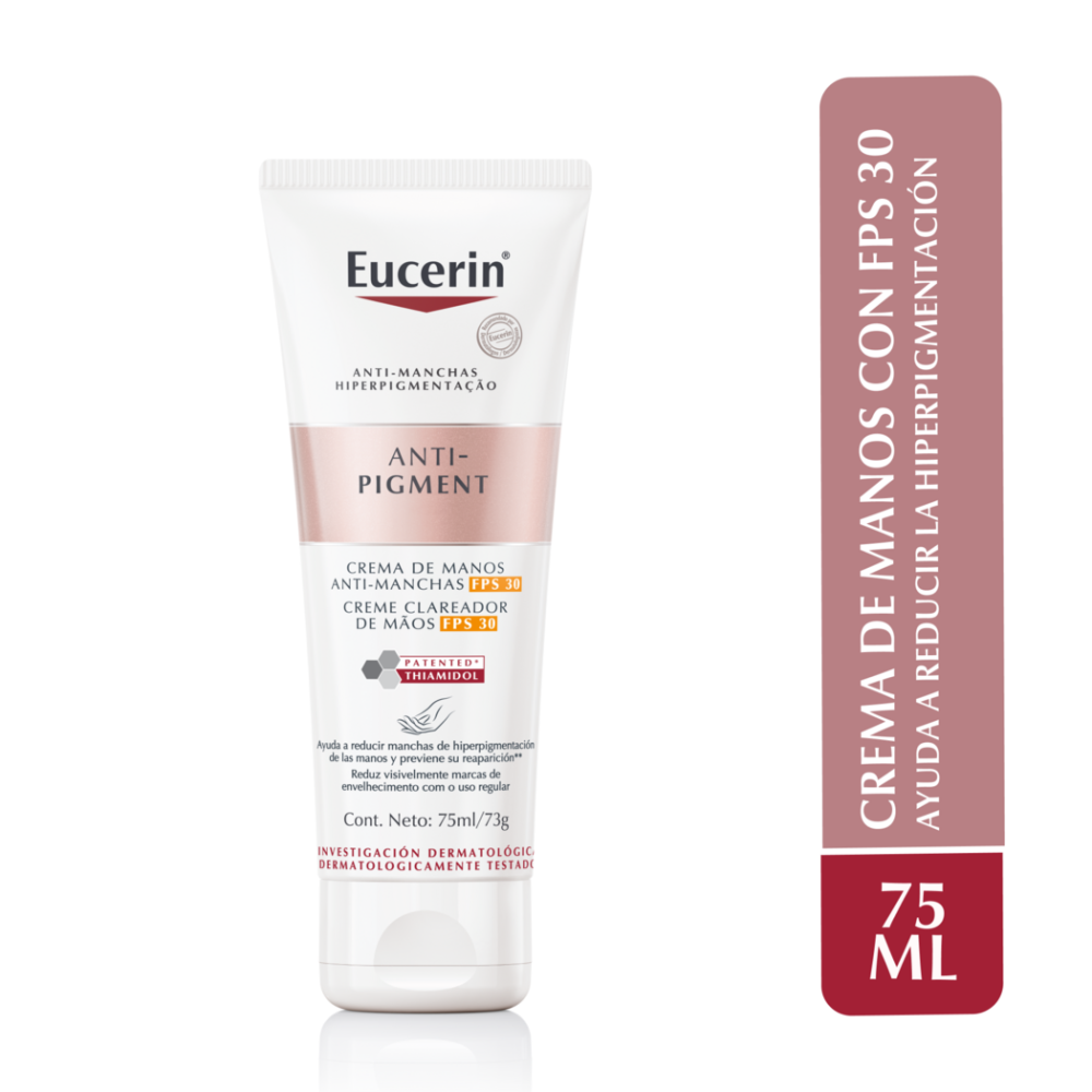 Anti-Pigment Crema de Manos 75ml - Hidrata y Reduce Manchas FPS 30