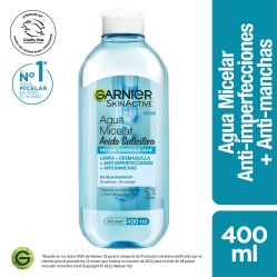 Agua Micelar AntiImperfecciones Express Aclara Garnier 400ml