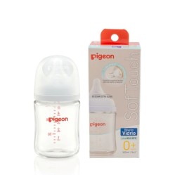 Pigeon Mamadera de vidrio con boca ancha de 160ml