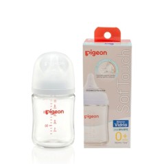 Pigeon Mamadera de vidrio con boca ancha de 160ml