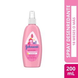 Spray Gotas de Brillo Niños Johnson's 200ml