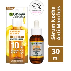 Sérum Noche 10% Vitamina C Garnier Express Aclara 30ml