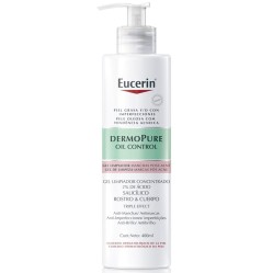 Eucerin Dermopure Triple Effect Gel Limpiador 400ml