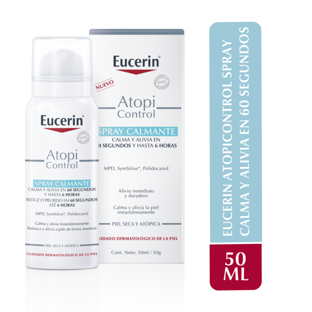 Eucerin Atopi Control Spray Calmante Para Dermatitis Atópica 50ml