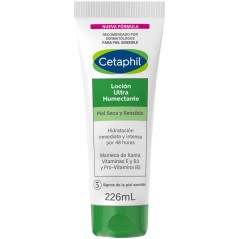 Cetaphil Crema Fluida Ultra Hidratante - Para Rostro y Cuerpo 226g