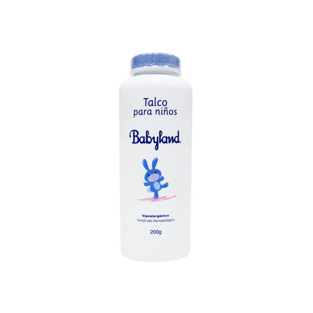 Talco Recargable para Bebés Babyland 200g