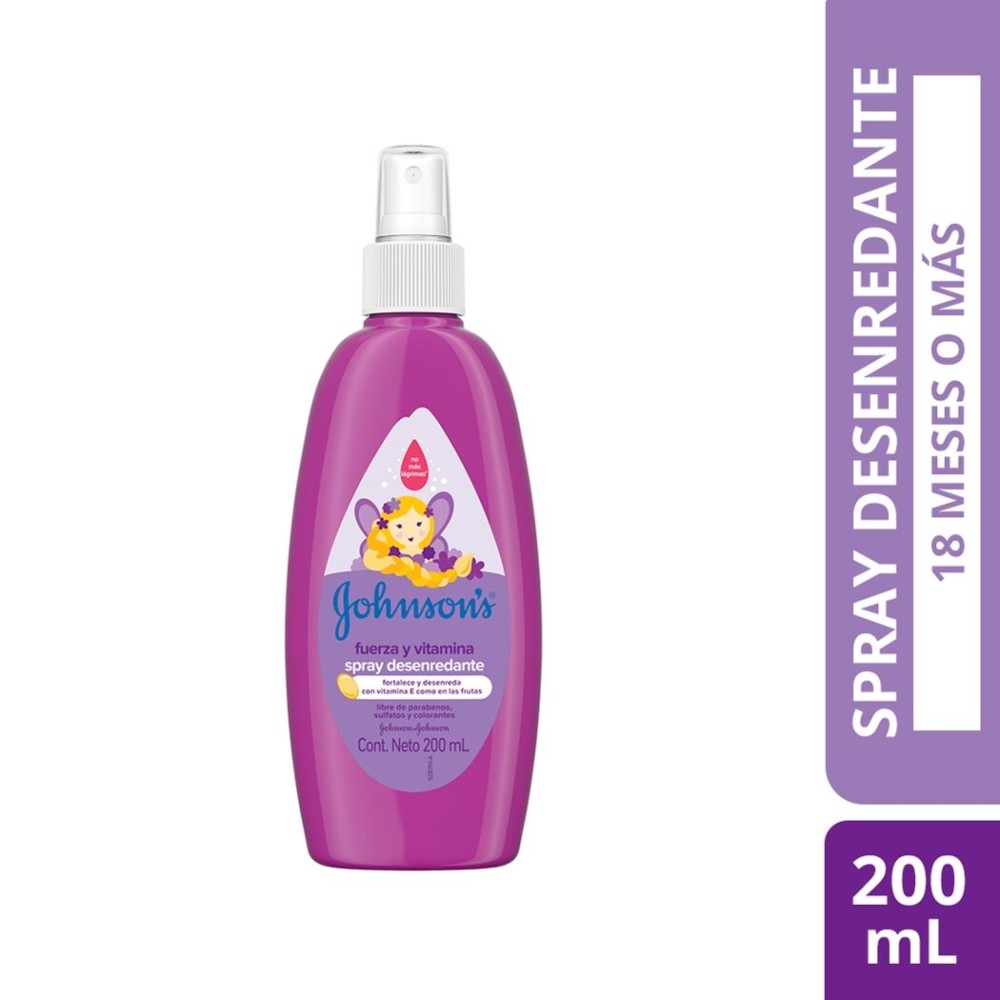 Spray Fuerza y Vitamina Niños Johnson's 200ml