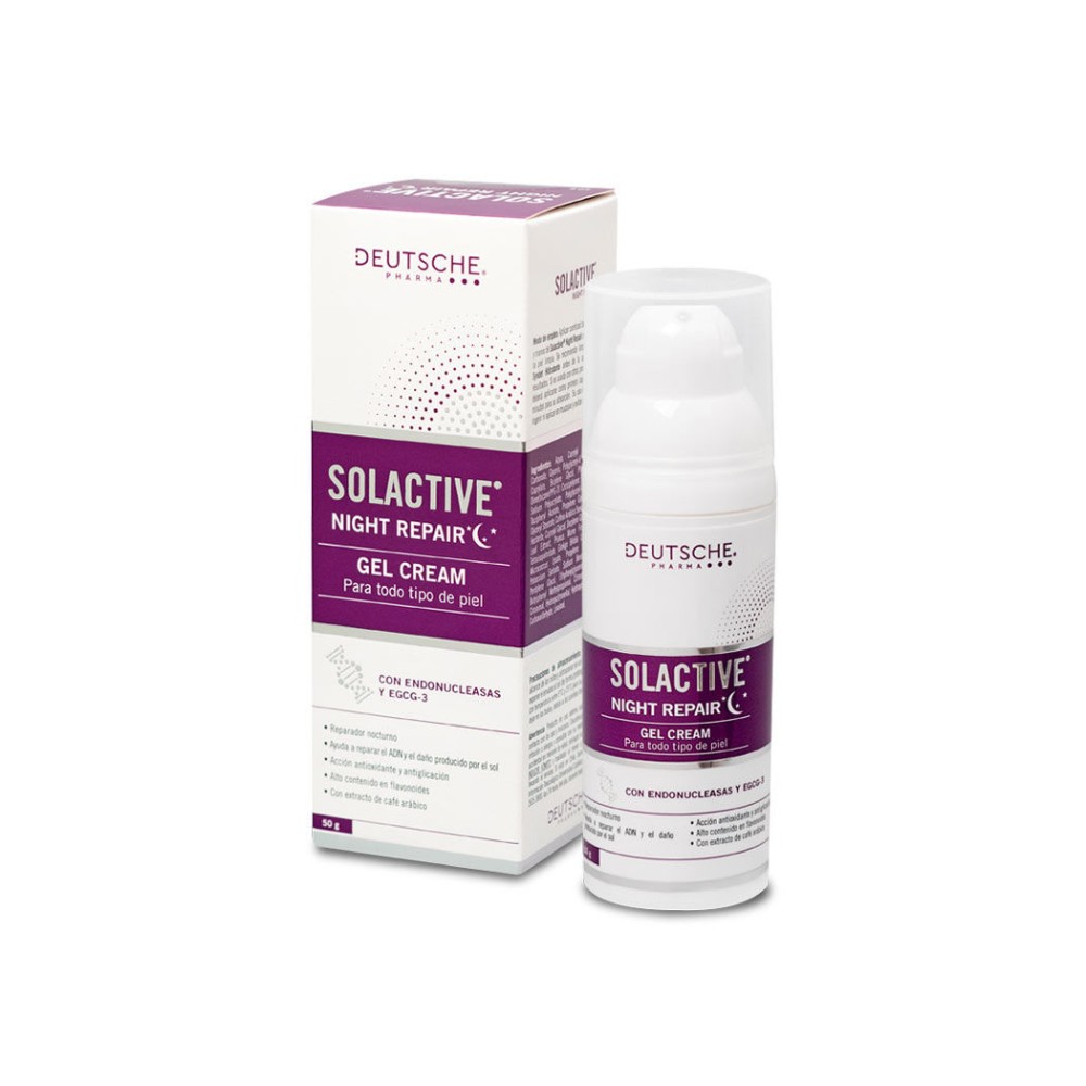 Gel Reparador Deutsche Solactive Night Repair 50ml Gel Reparador Deutsche Solactive Night Repair 50ml