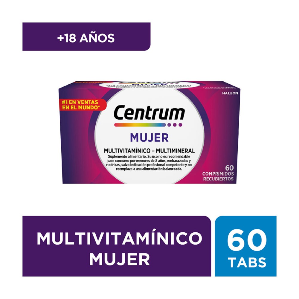 Centrum Mujer 60 Comprimidos