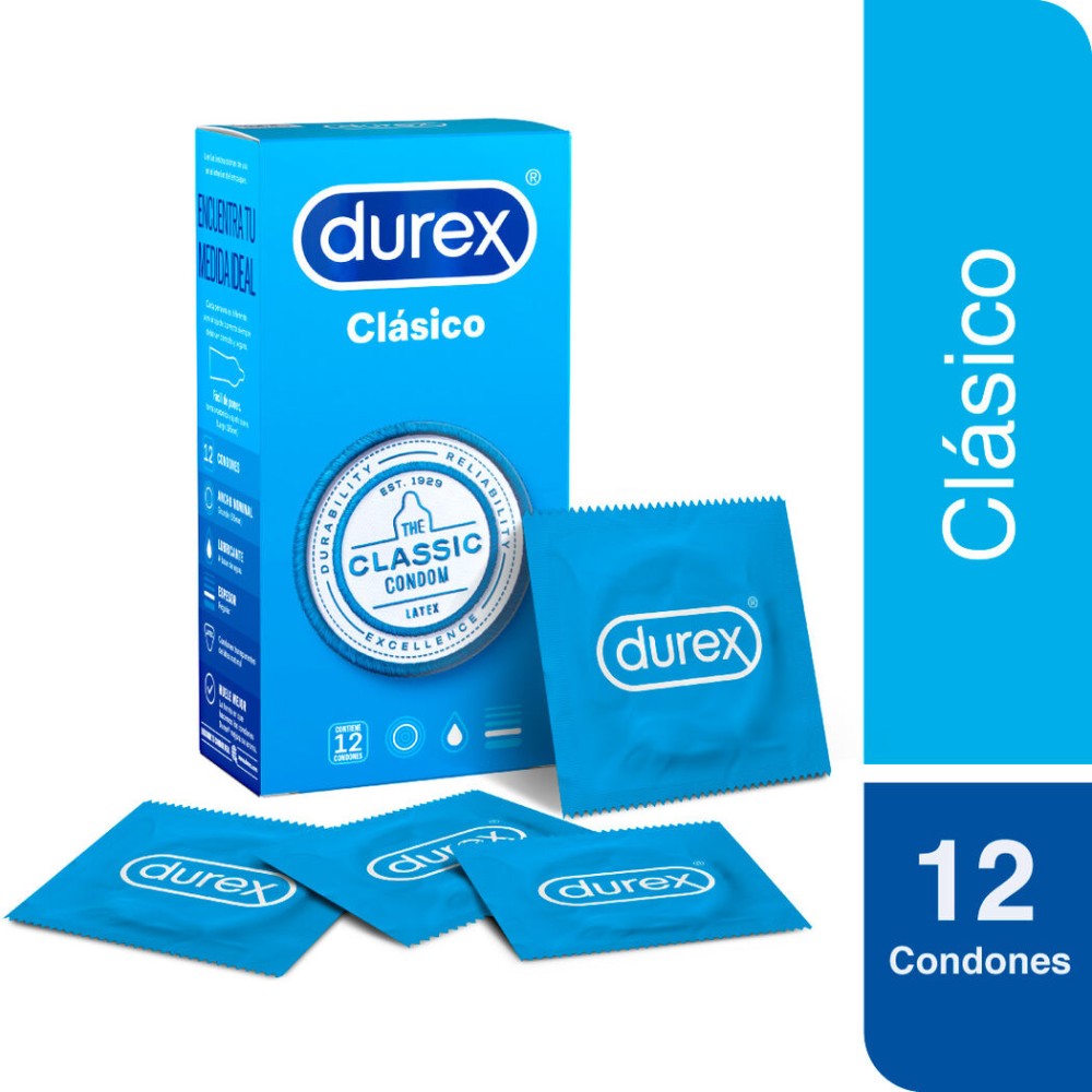 Condones Durex Clásico