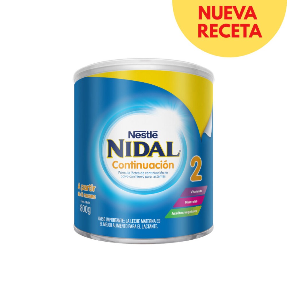 Fórmula Láctea NIDAL® 2 Continuación 800g