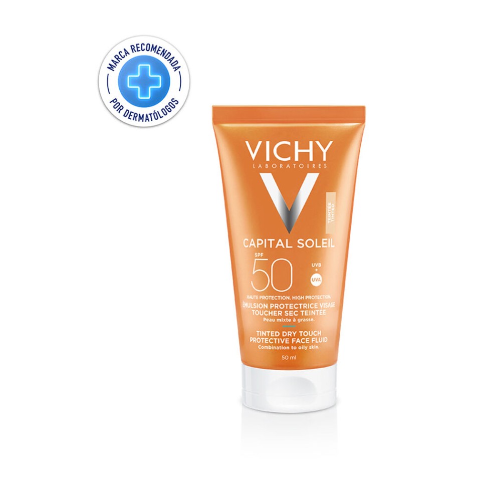 Vichy Protector Solar Capital Soleil Bb Fps50 Toque Seco 50ml Vichy Protector Solar Capital Soleil Bb Fps50 Toque Seco 50ml