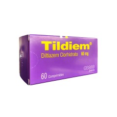 Tildiem Diltiazem 60mg 20 Comprimidos