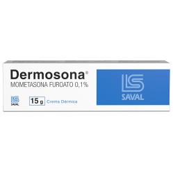Dermosona Mometasona 0.1% Crema Dérmica 15g