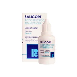Salicort Ácido Salicí­lico / Betametasona Loción Capilar 30ml