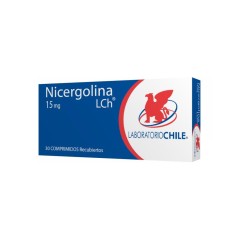 Nicergolina 15mg 30 Comprimidos Recubiertos