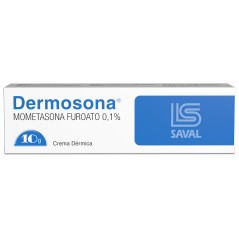 Dermosona Mometasona 0.1% Crema Dérmica 10g