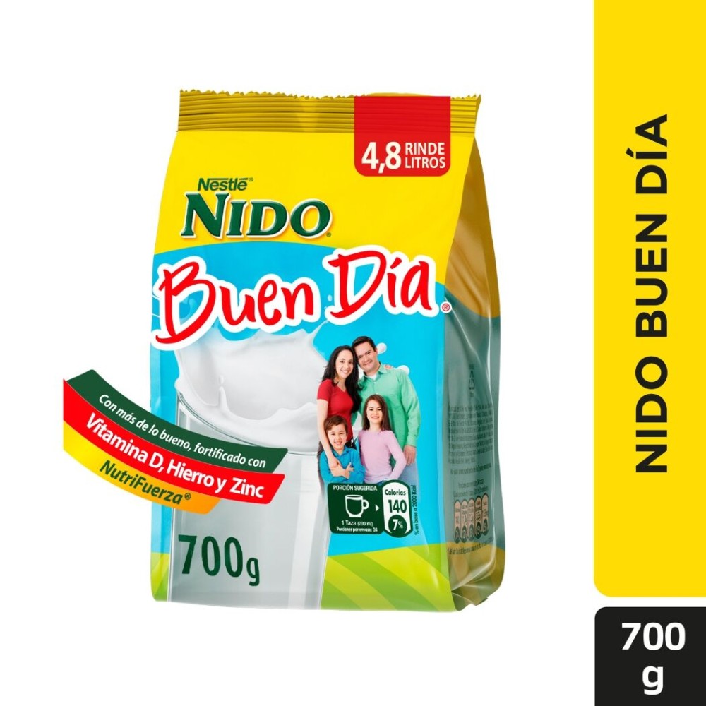 Bebida Láctea Nido Buen Día Semidescremada 700g Bebida Láctea Nido Buen Día Semidescremada 700g