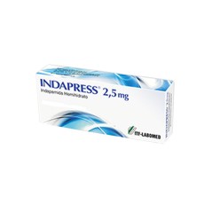 Indapress Indapamida 2.5mg 60 Comprimidos Recubiertos