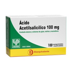 Ácido Acetil Salicí­lico (B) 100mg 100 Comprimidos