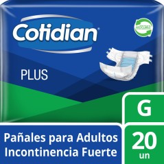 Pañal Adulto Cotidian Plus Lisa G 20 Unidades