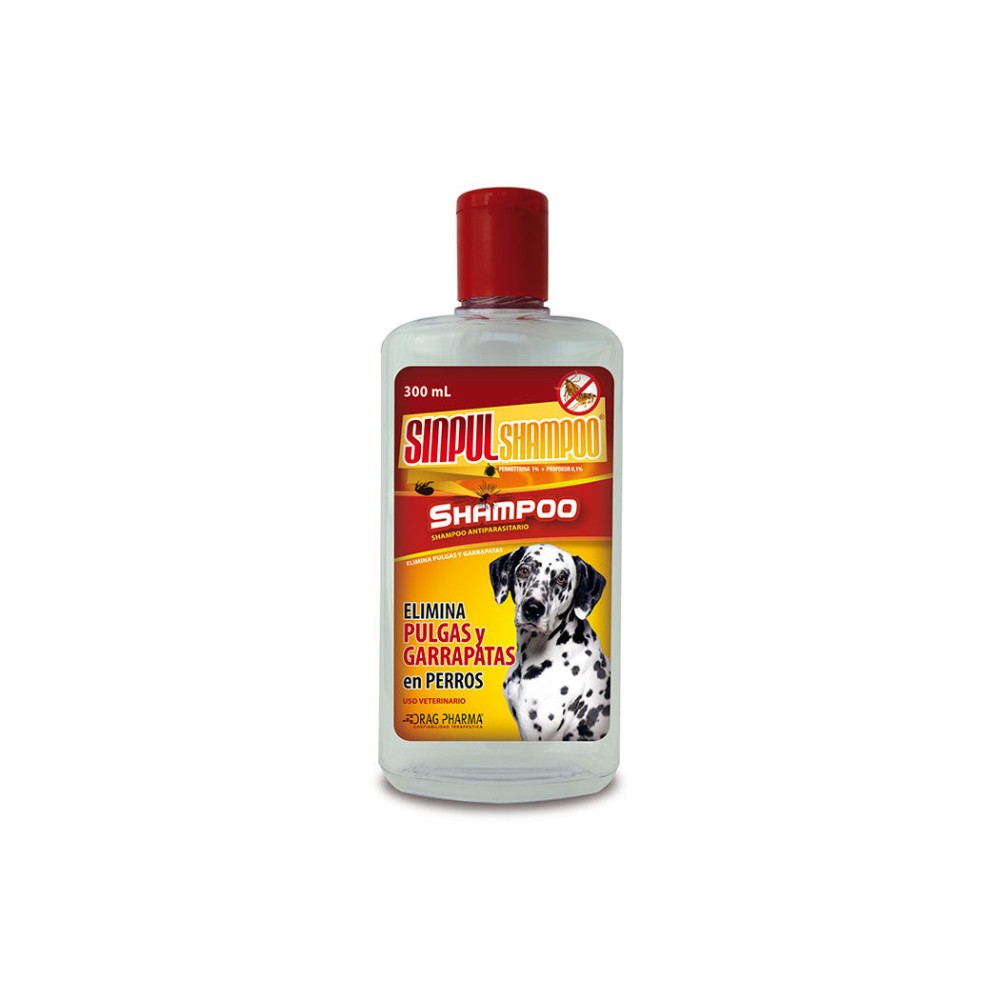 Shampoo Sinpul Antiparasitario Para Perros 300ml