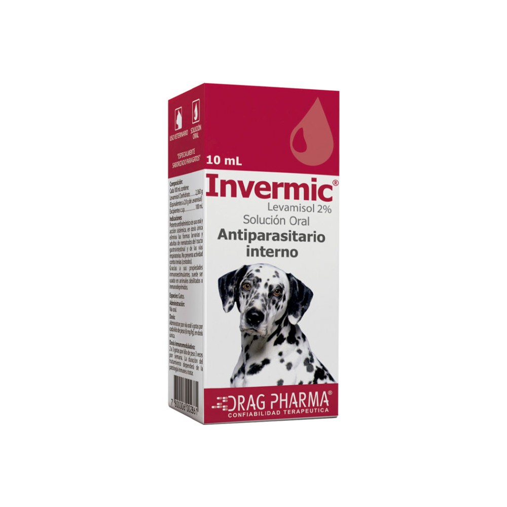 Invermic Antiparasitario Para Perros en Gotas