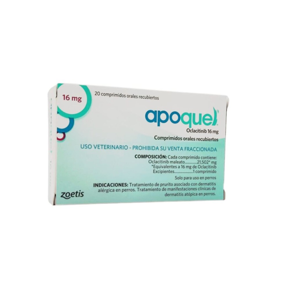 Apoquel 16g Oral 20 Comprimidos Recubiertos