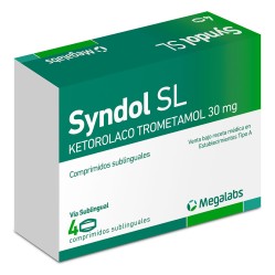 Syndol SL Ketorolaco 30mg 4 Comprimidos