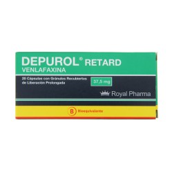 Depurol Retard (B) Venlafaxina 37.5mg 20 Cápsulas Prolongadas