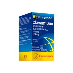 Clavam Duo (B) 875mg/125mg 14Com. Rec.