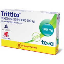 Trittico (B) Trazodona 100mg 20 Comprimidos Recubiertos