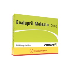 Enalapril (B) 10mg 20 Comprimidos