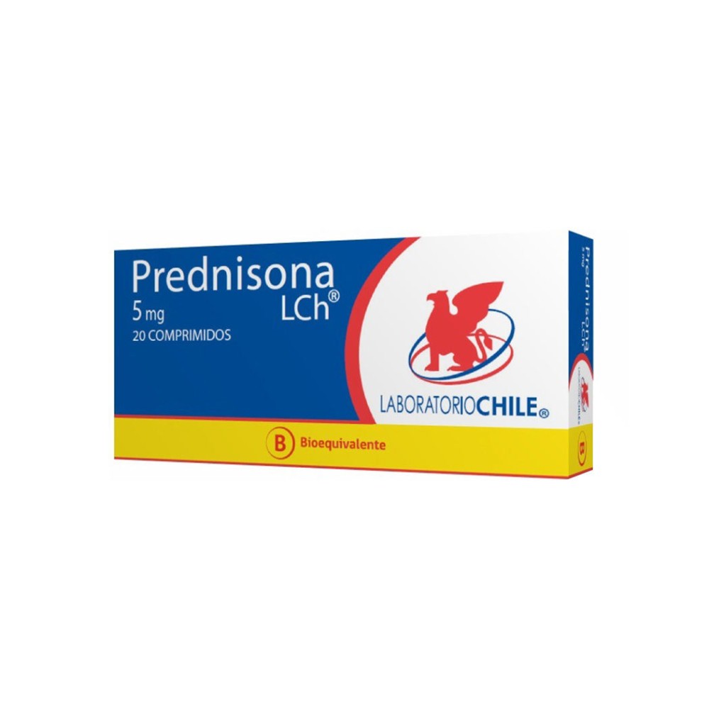 Prednisona (B) 5mg 20 Comprimidos