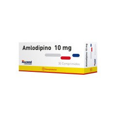 Amlodipino 10 Mg. 30 Comprimidos