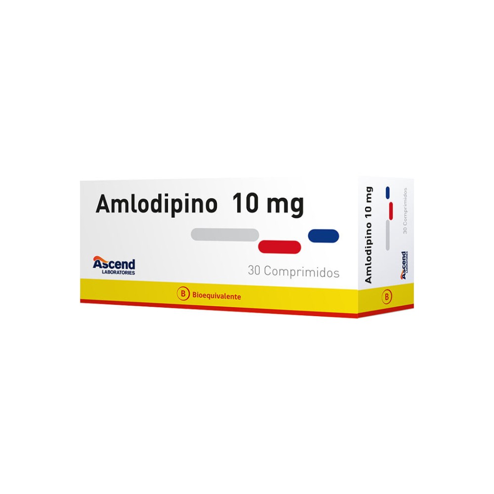Amlodipino 10 Mg. 30 Comprimidos