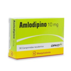 Amlodipino (B) 10mg 30 Comprimidos