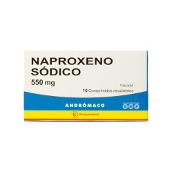 Naproxeno Sódico (B) 550mg 10 Comprimidos Recubiertos