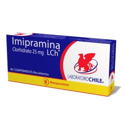 Imipramina (B) 25mg 40 Comprimidos Recubiertos