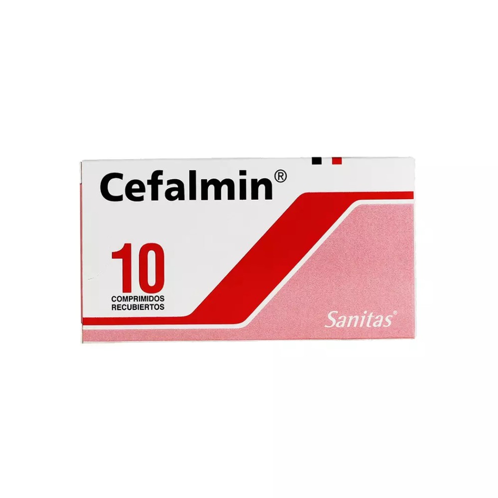 Cefalmin 10 Comprimidos Recubiertos