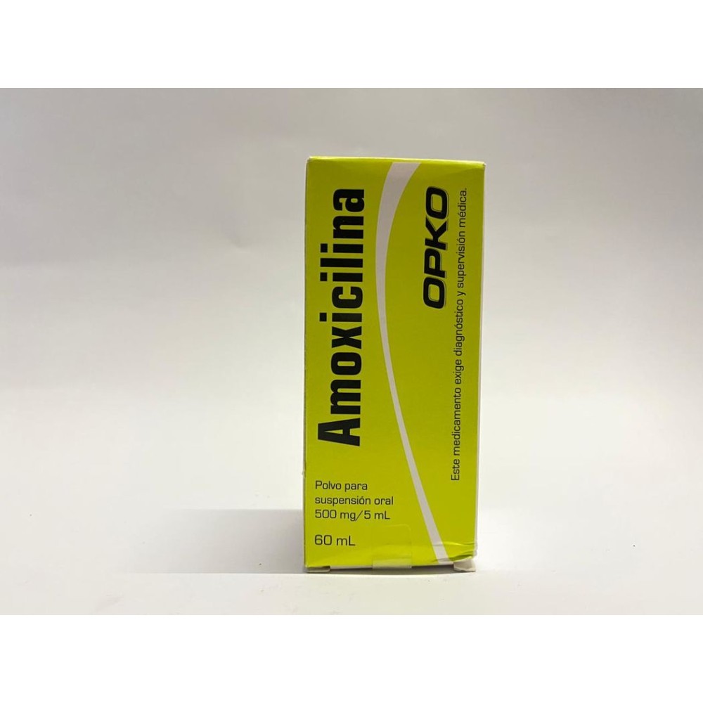 Amoxicilina 500mg/5ml Jarabe 60ml