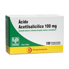 Ácido Acetil Salicí­lico (B) 100mg 100 Comprimidos