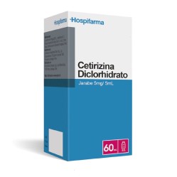 Cetirizina 5mg/5ml Jarabe 60ml