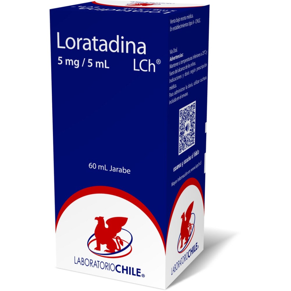 Loratadina 5mg/5ml Jarabe 60 ml