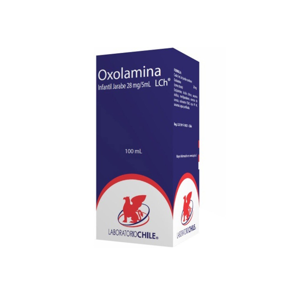Oxolamina Infantil 28mg/5ml Jarabe 100ml