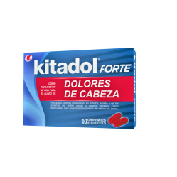 Kitadol Forte Paracetamol / Cafeína 10 Comprimidos Recubiertos