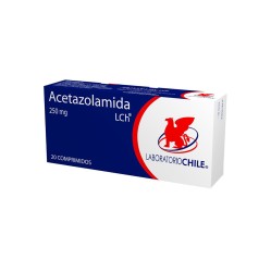 Acetazolamida 250mg 20 Comprimidos